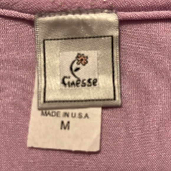 Finesse vintage sparkly top size medium - Picture 7 of 8